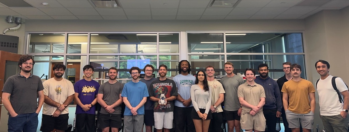 Members of the AISx Edge Intelligence Lab at Louisiana State University